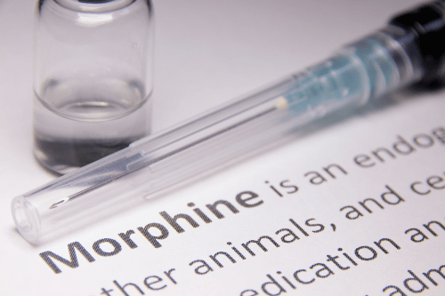 morphine and alcohol