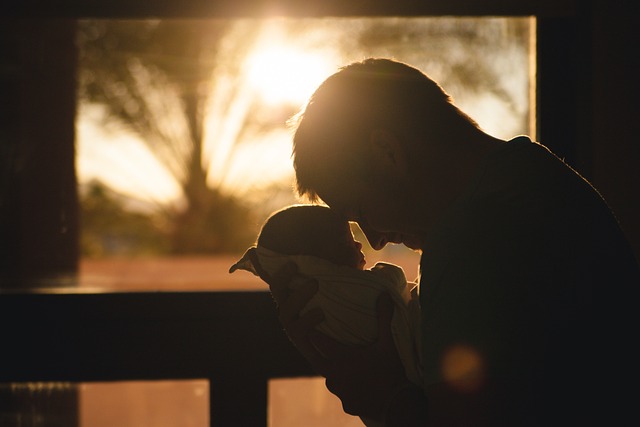 father with a child