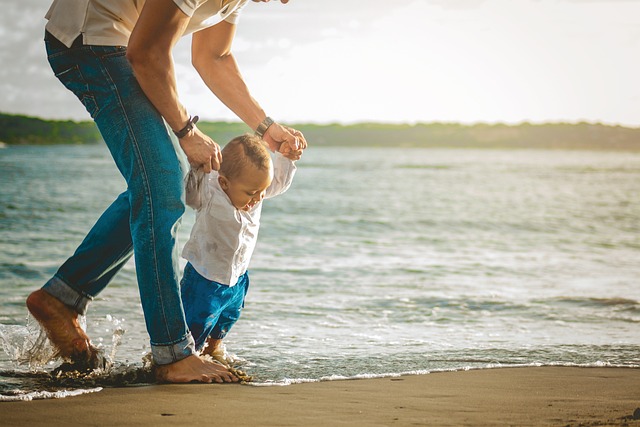 father with a child