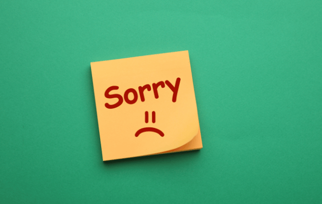 DBT Apology Example