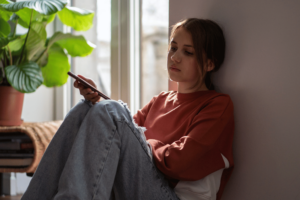 Teens with depression