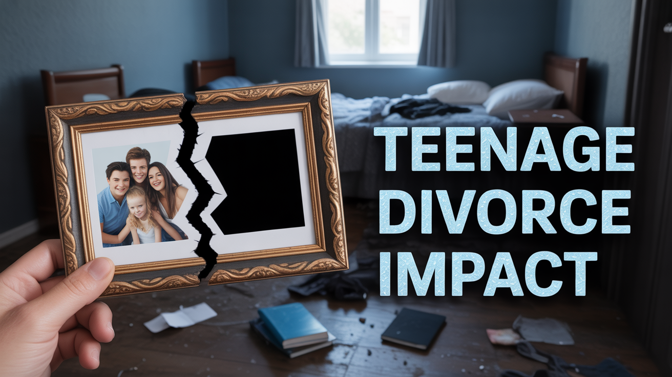 How divorce affects teenage behavior